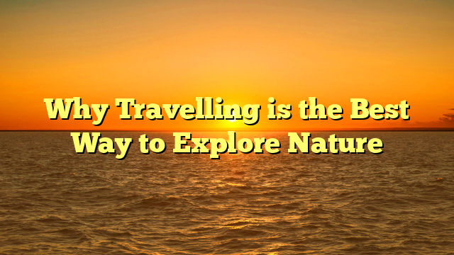 Why Travelling is the Best Way to Explore Nature