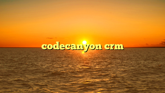 codecanyon crm