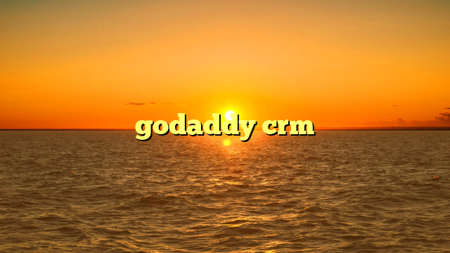 godaddy crm